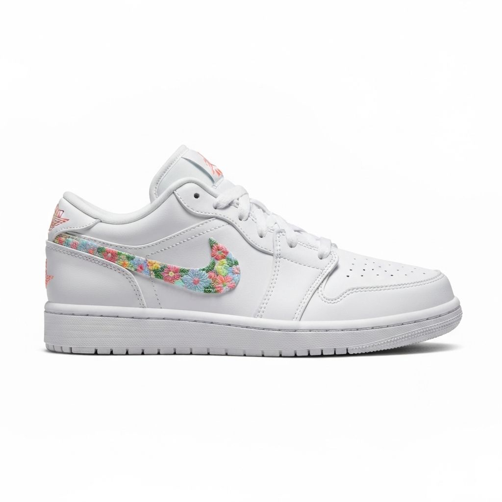 Air Jordan 1 Low 'Floral Swoosh'
